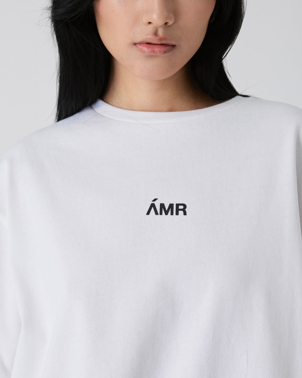 Découvrir - AMR Mini Logo T-shirt in White