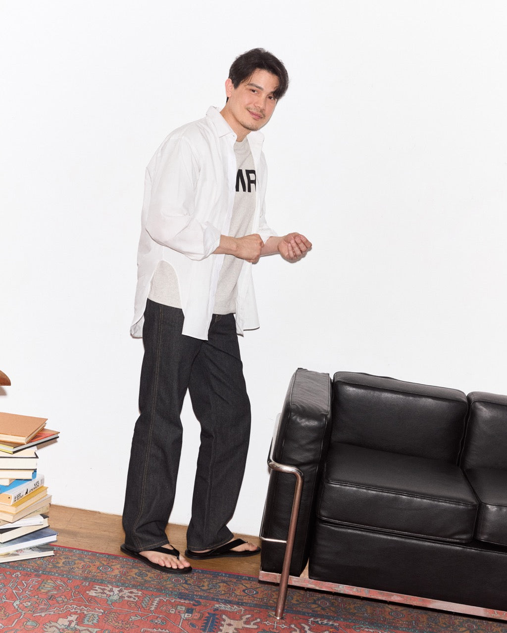 Découvrir - Boyfriend Jeans (MEN) in Raw Denim