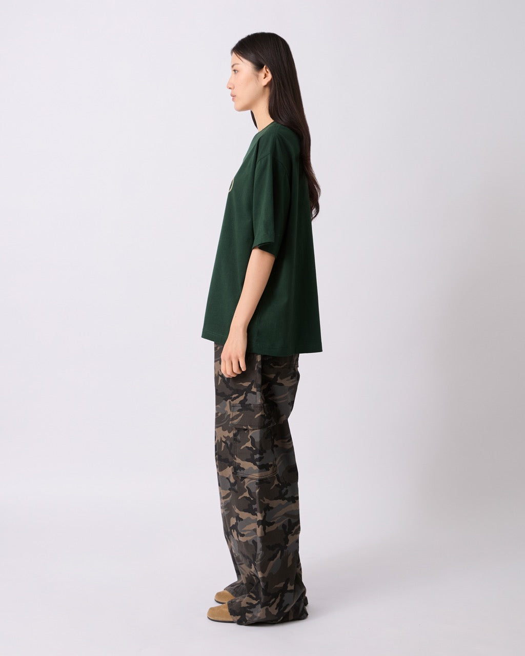 AMR DE SAISON - AMR Souvenir T-Shirt in Dark Green