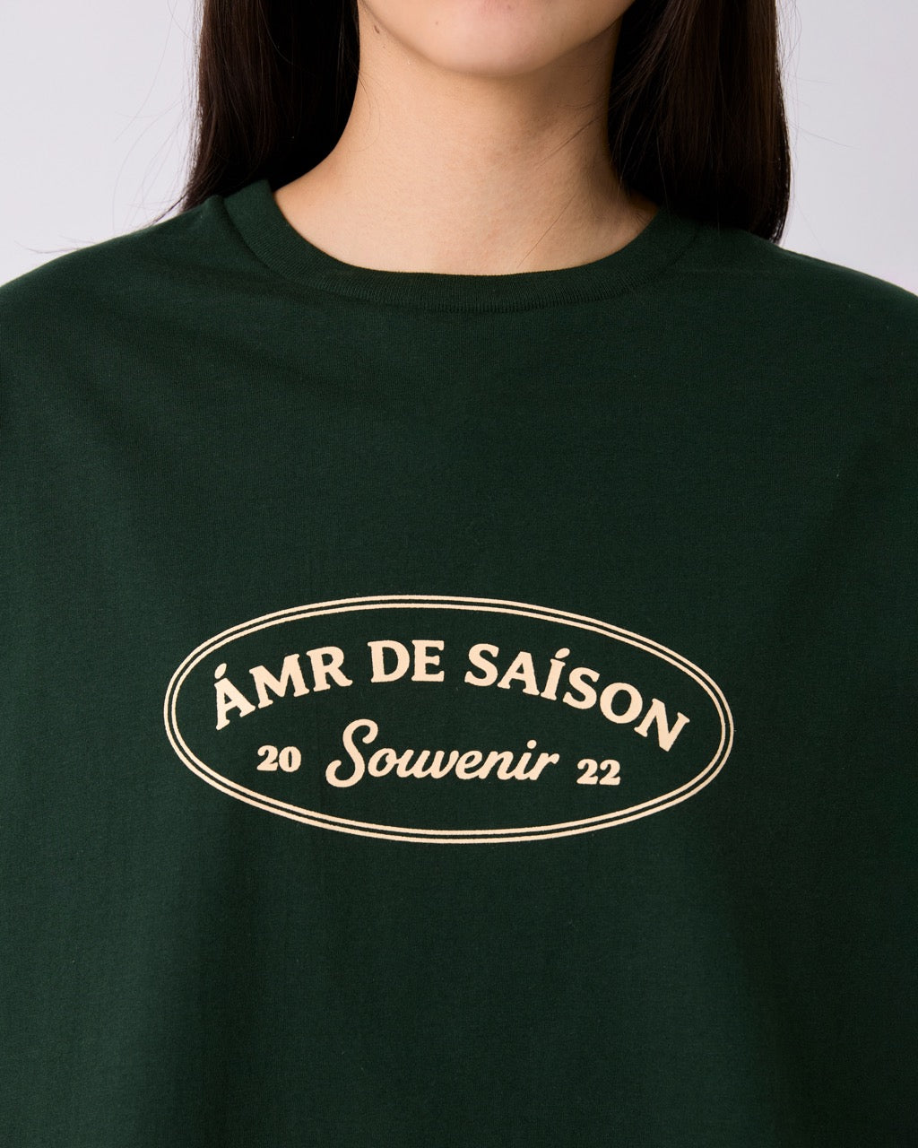AMR DE SAISON - AMR Souvenir T-Shirt in Dark Green