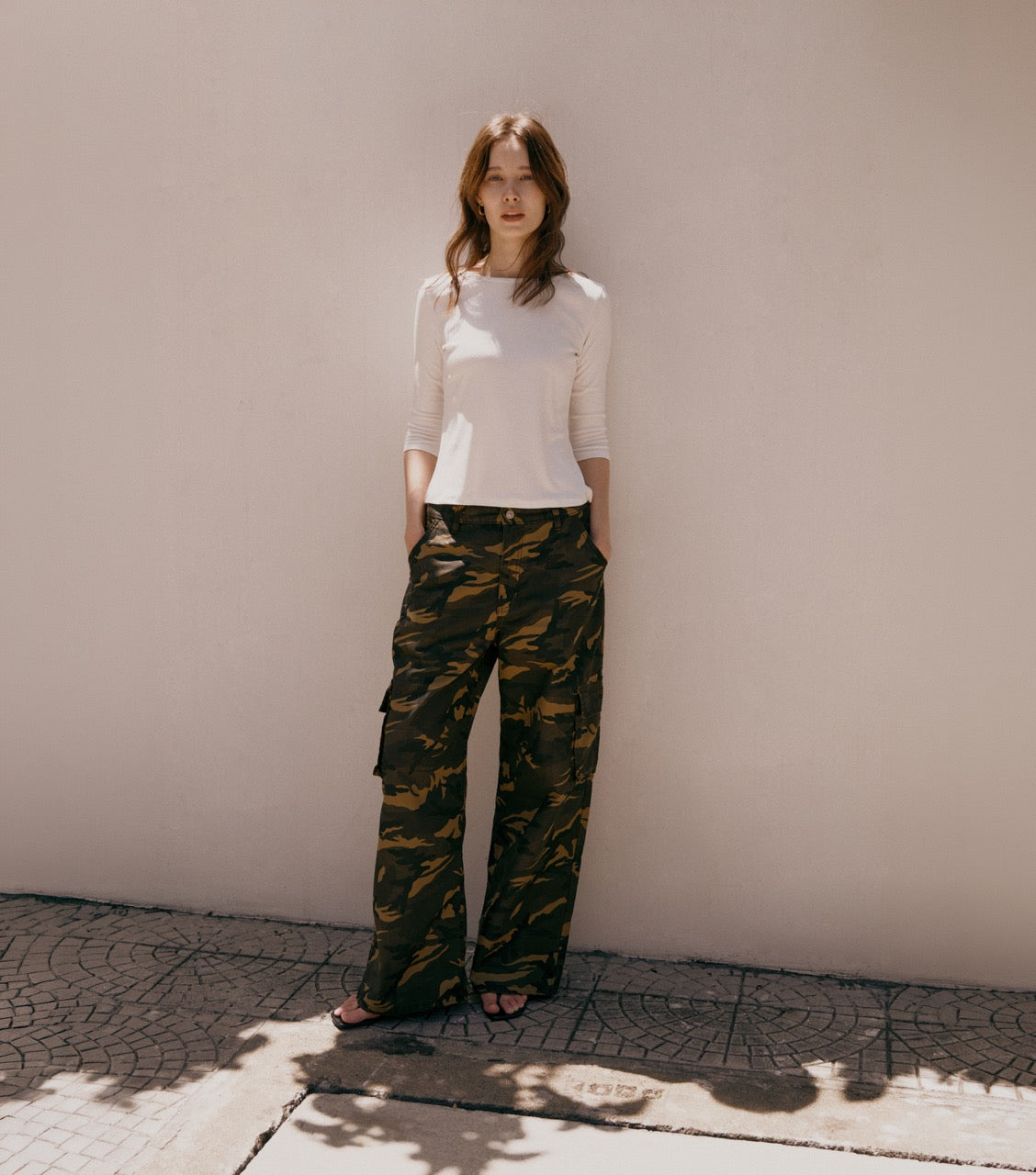 July Drop - Baggy Cargo - Camo in Olive Camo (Launch 18th JULY)
