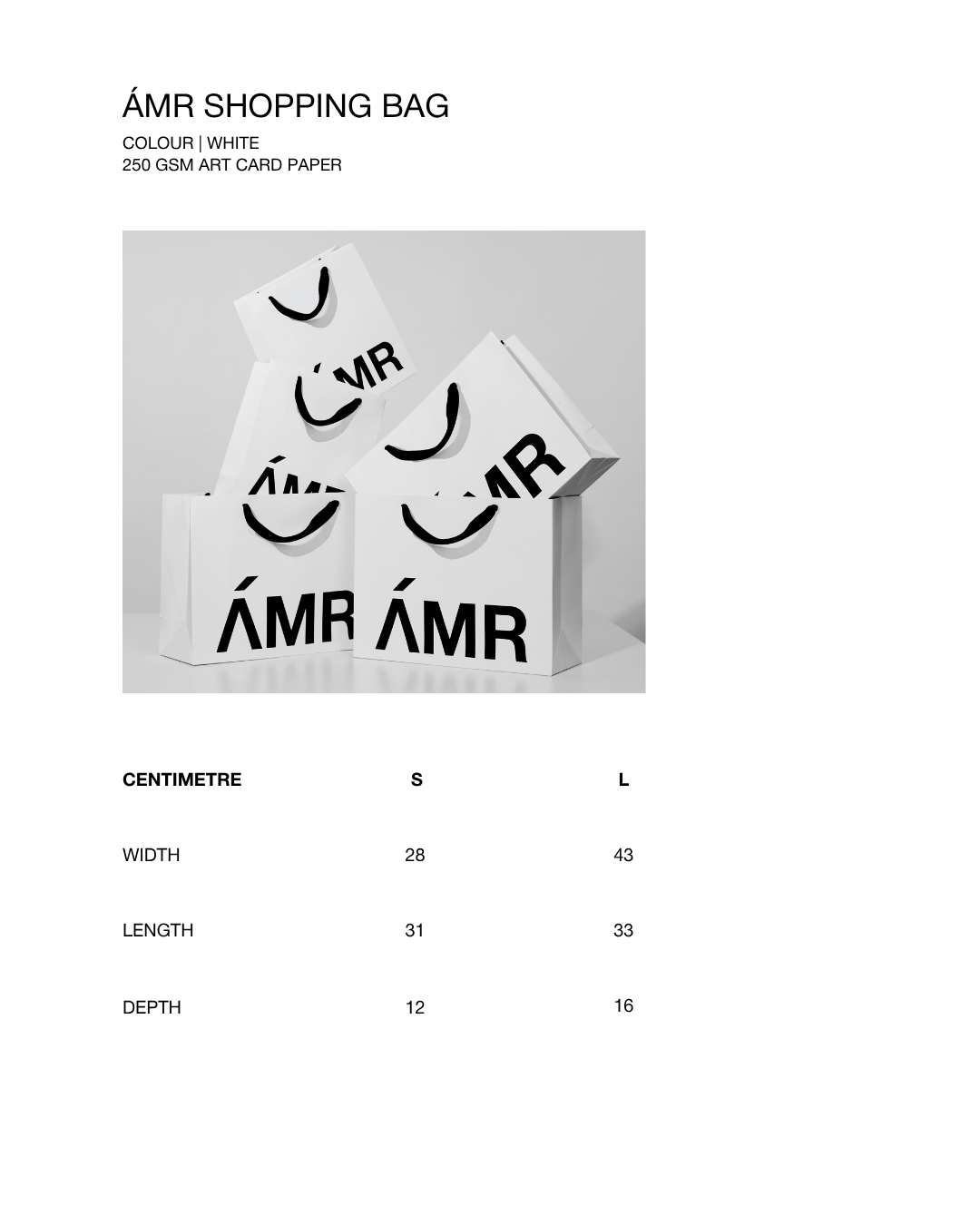 AMR DE SAISON - AMR Shopping Bag