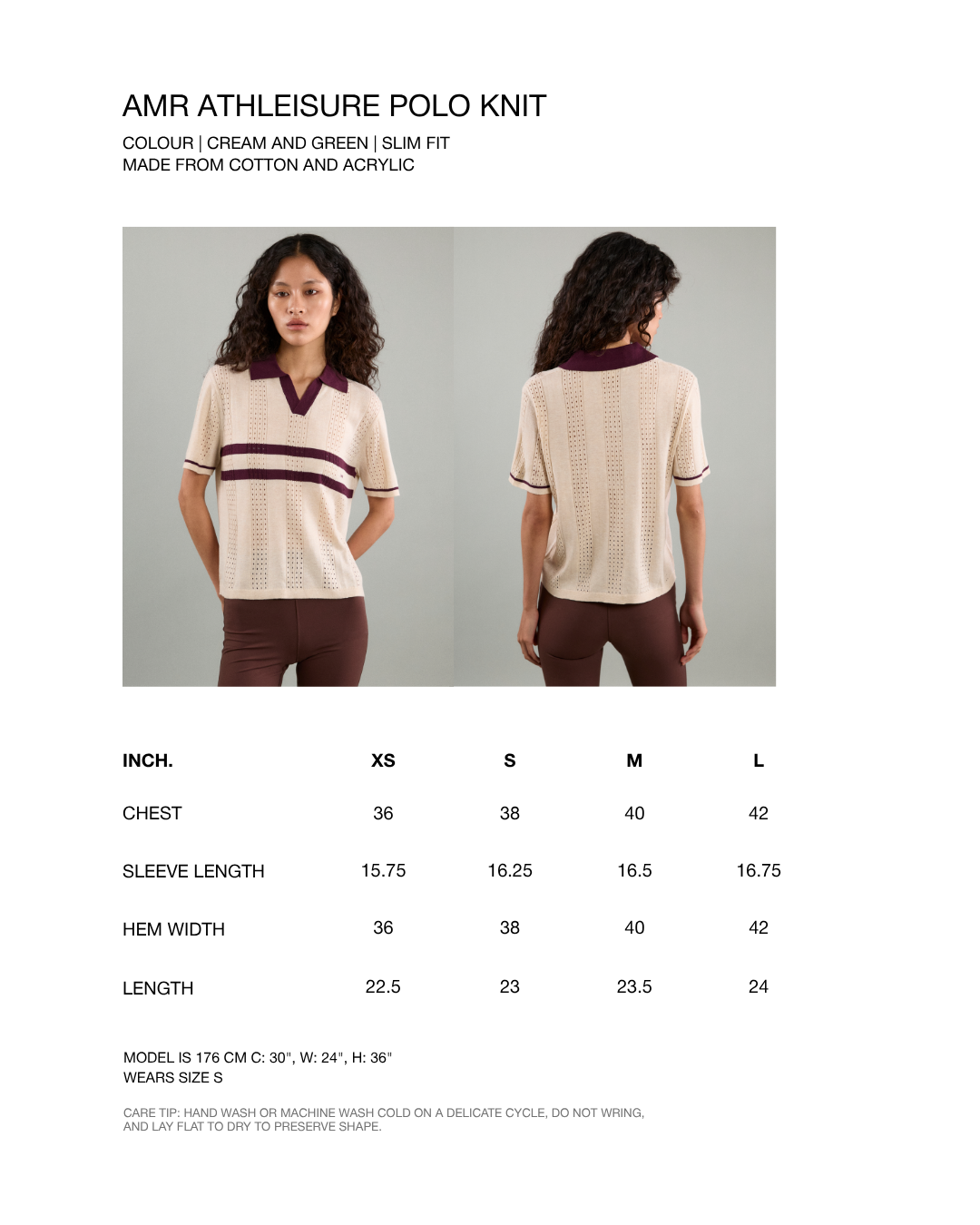 Athleisure Athletic Club - AMR Athleisure Polo Knit in Green