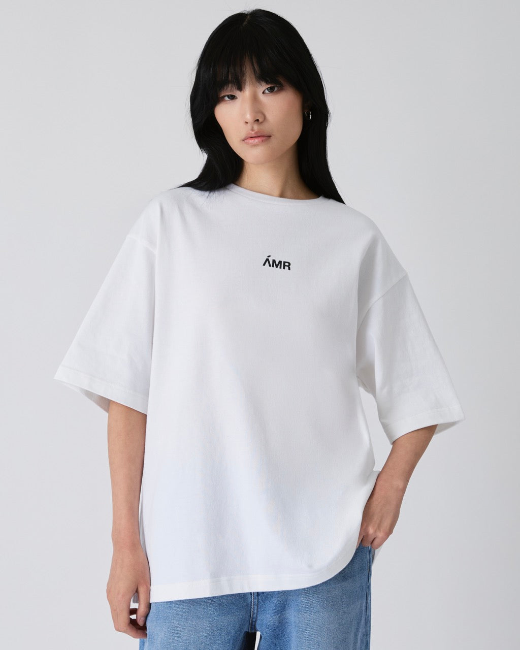 Découvrir - AMR Mini Logo T-shirt in White