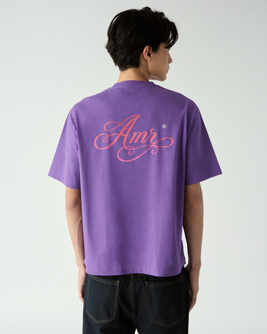 AMR DE SAISON ( AIMER ) - AMR Oversized T-Shirt in Purple