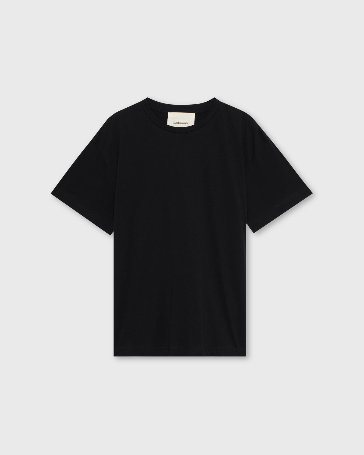 Wardrobe III - AMR Cotton Organic Regular T-Shirt in Black