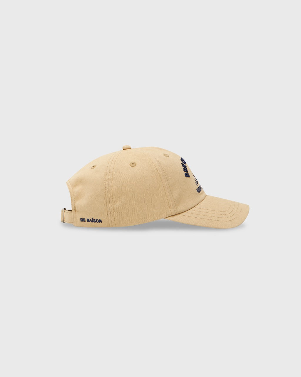Athleisure Athletic Club - AMR Run Club Logo Cap in Beige