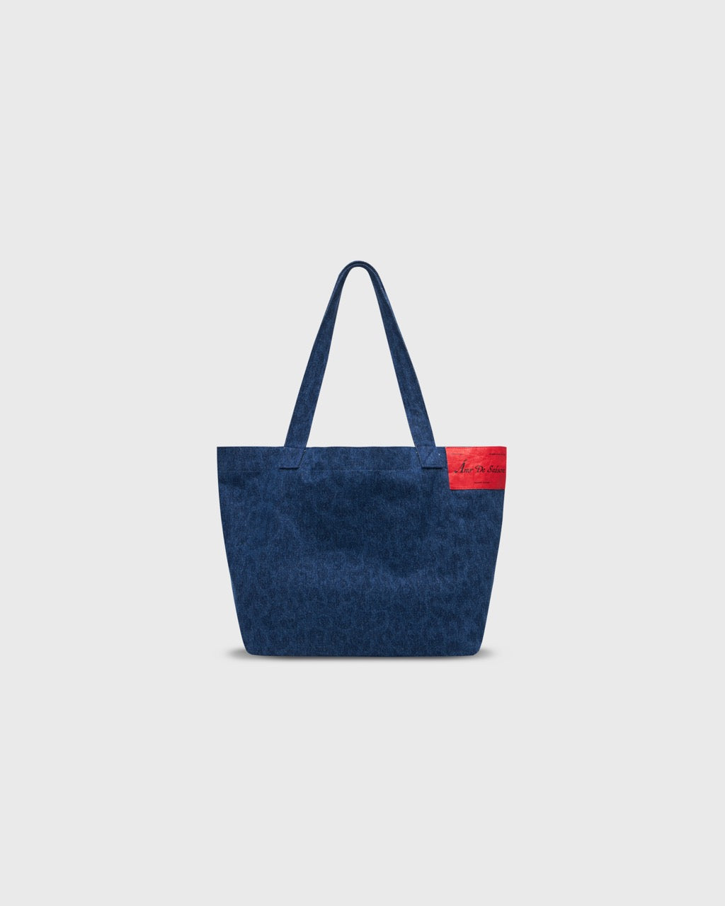 Le Fauve - AMR Leopard Print Tote Bag in Blue (GWP)