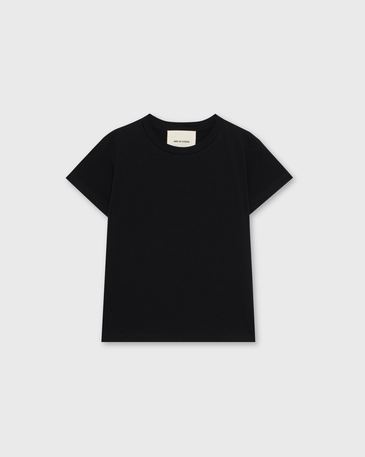 Wardrobe III - AMR Cotton Organic Slimfit T-Shirt in Black