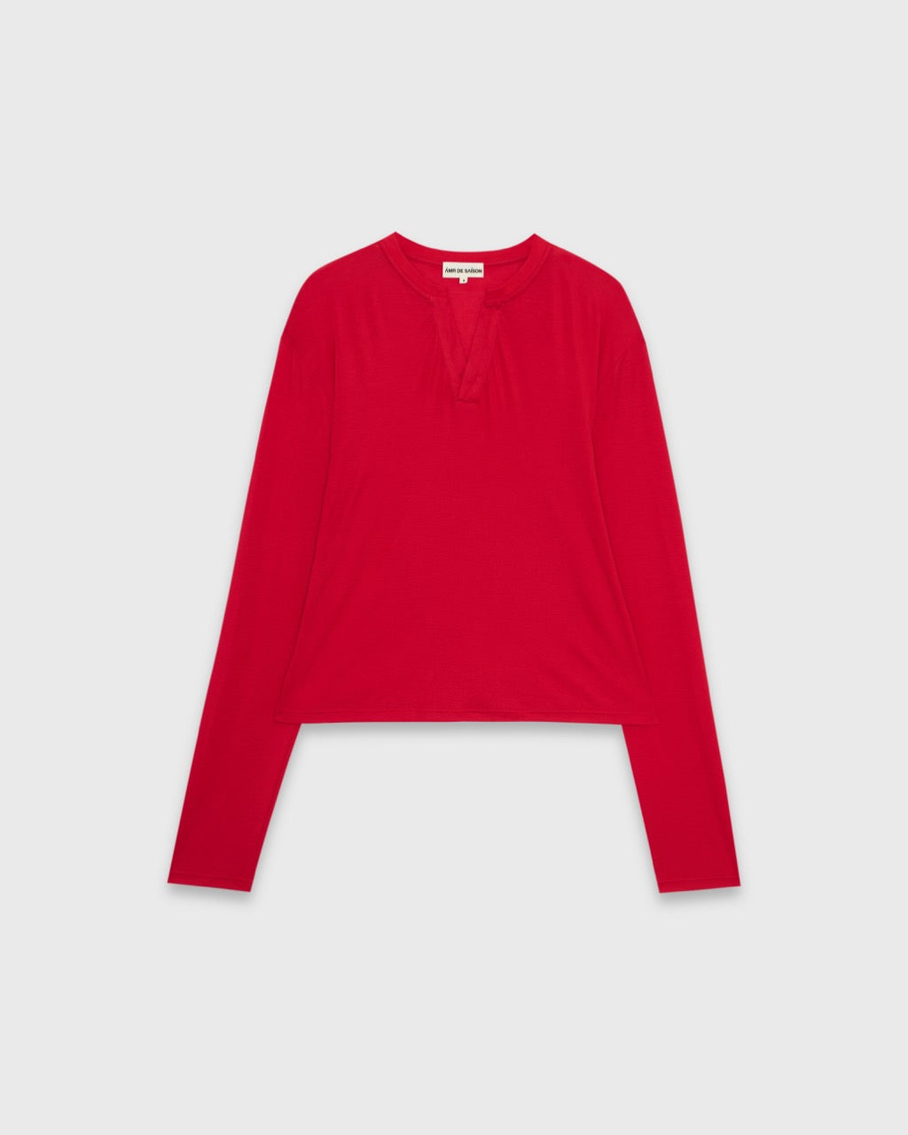 Athleisure Athletic Club - AMR Athleisure Long-Sleeve T-Shirt in Red