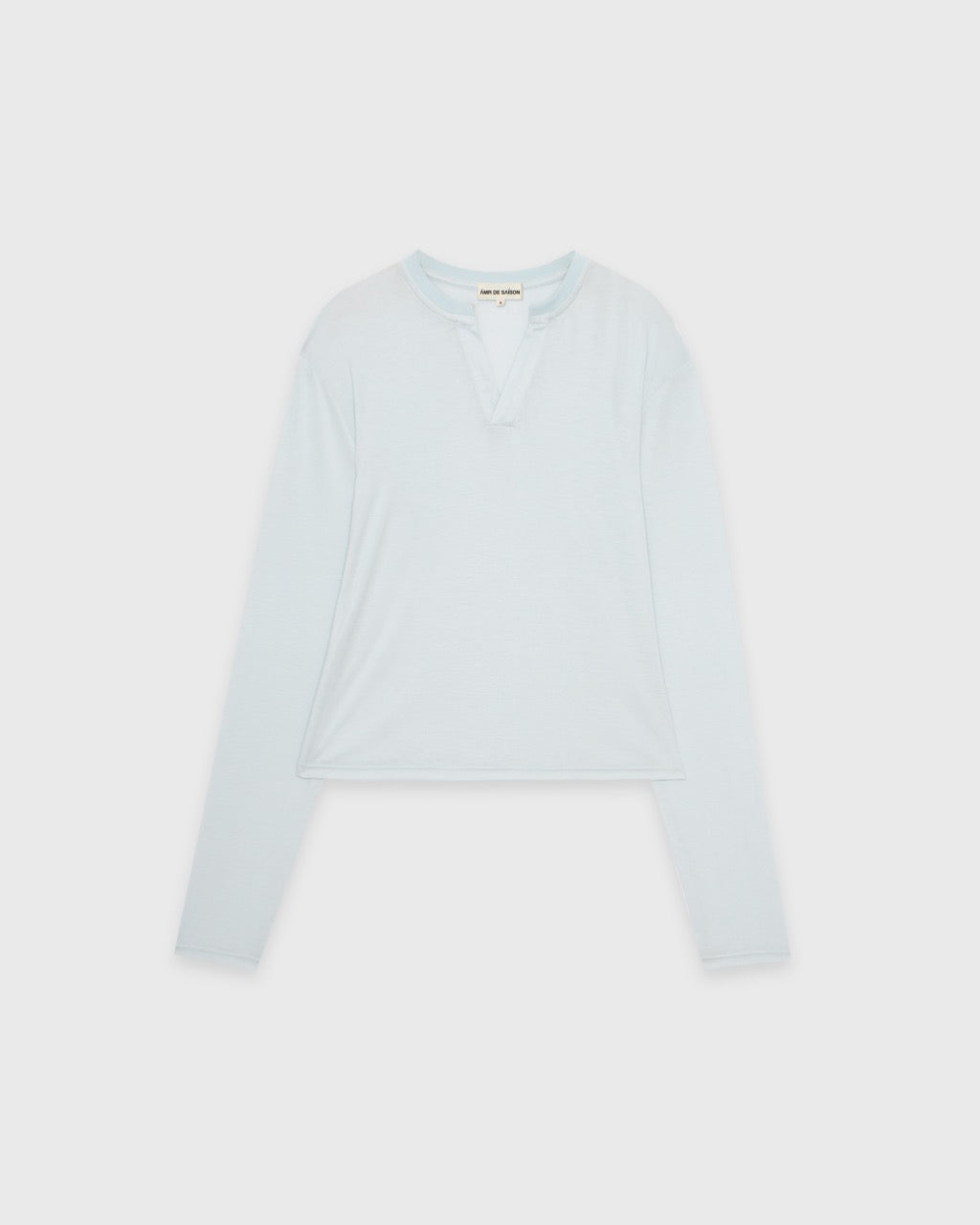 Athleisure Athletic Club - AMR Athleisure Long-Sleeve T-Shirt in Light Blue