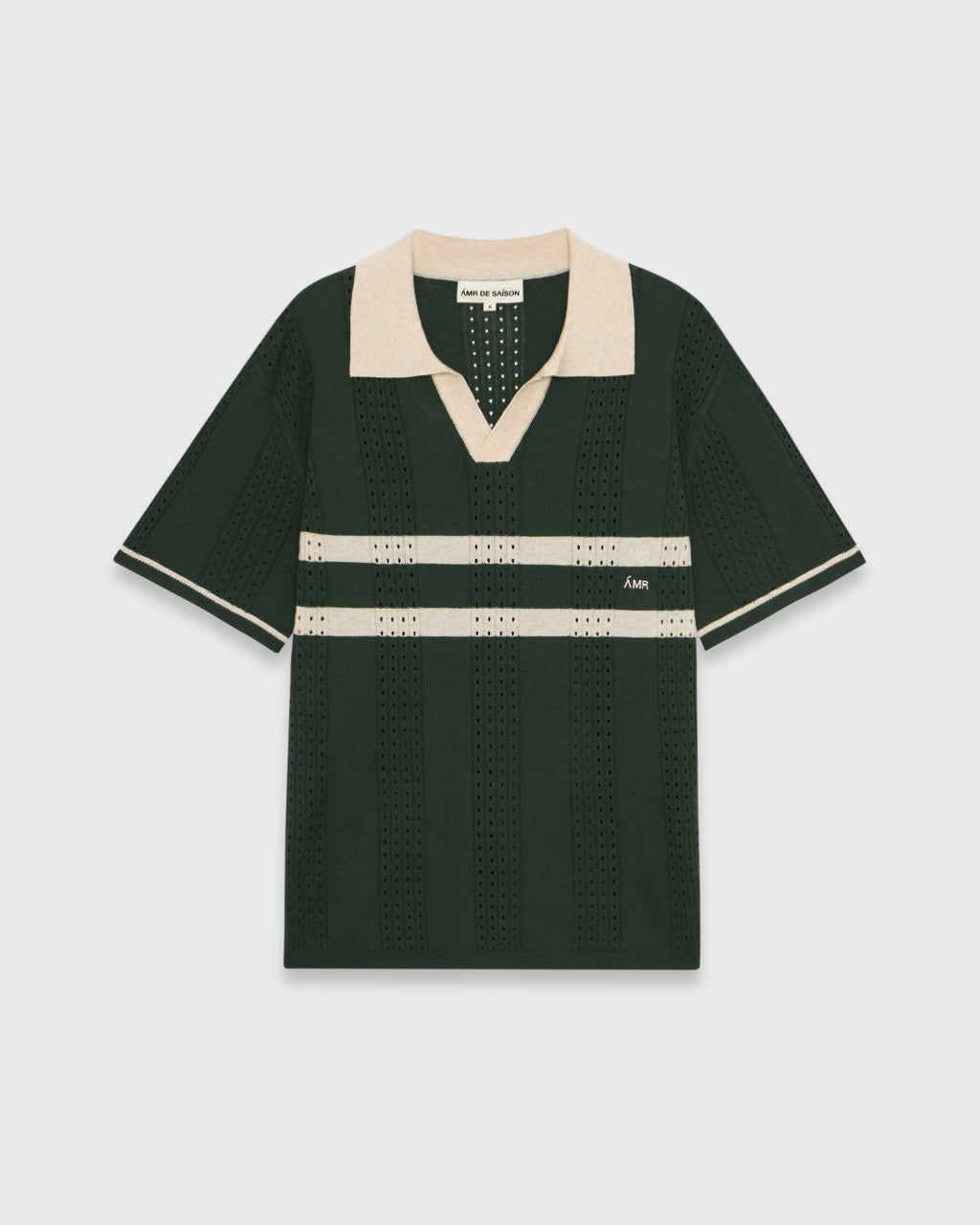 Athleisure Athletic Club - AMR Athleisure Polo Knit in Green