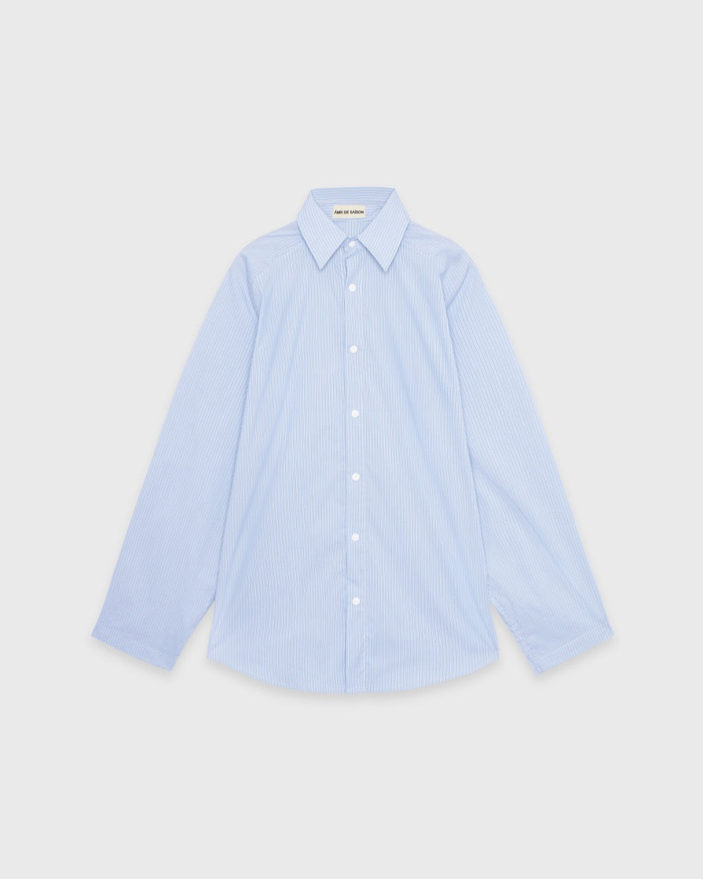 Athleisure Athletic Club - AMR Athleisure Overshirt in Light Blue Stripe