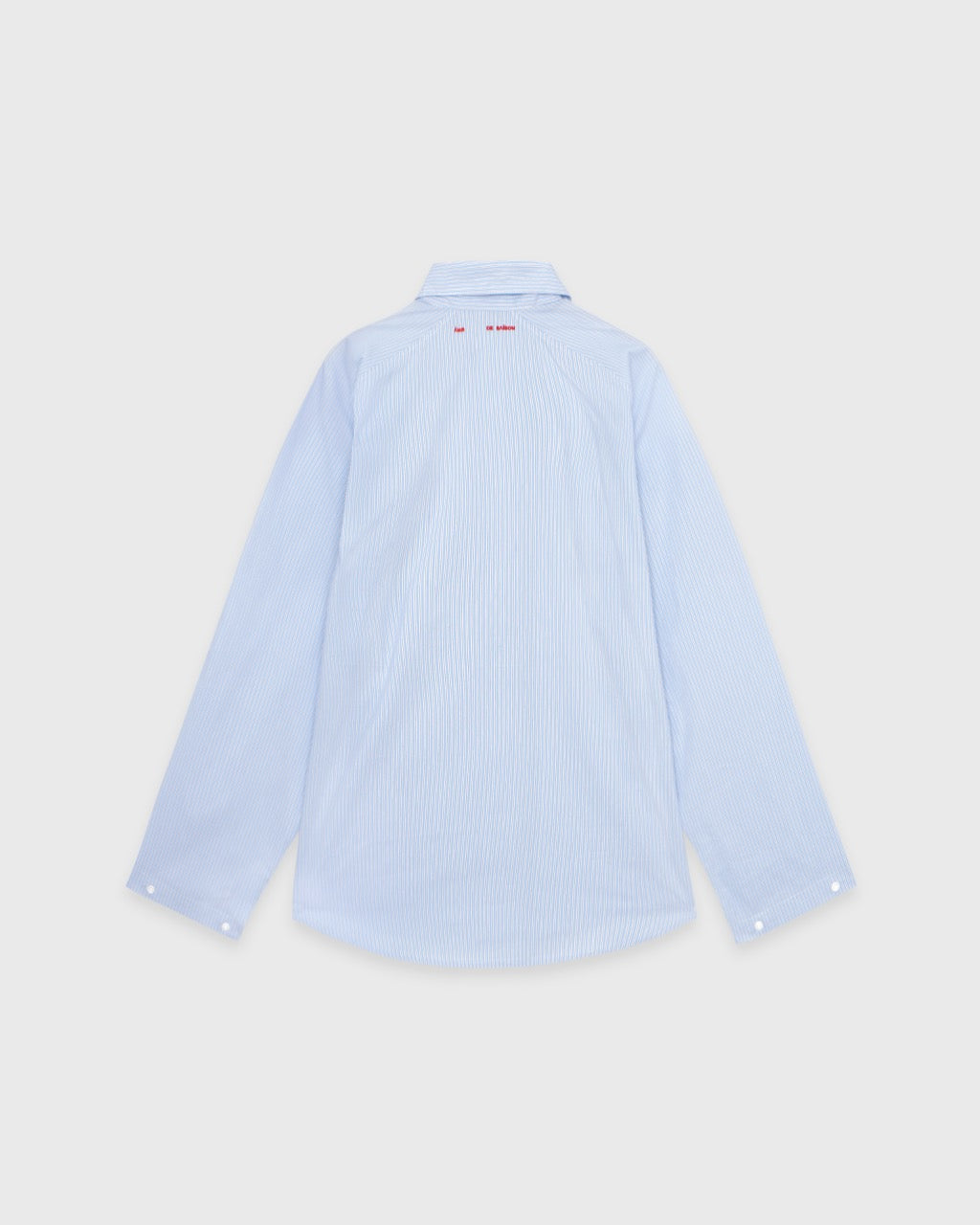Athleisure Athletic Club - AMR Athleisure Overshirt in Light Blue Stripe
