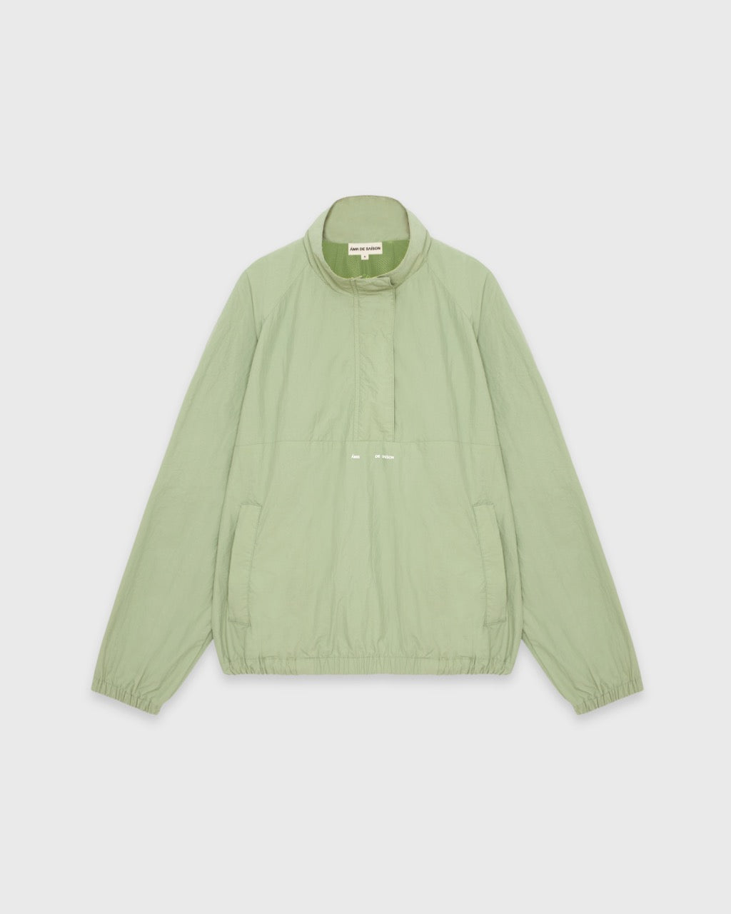 Athleisure Athletic Club - AMR Lightweight Track Pullover in Green