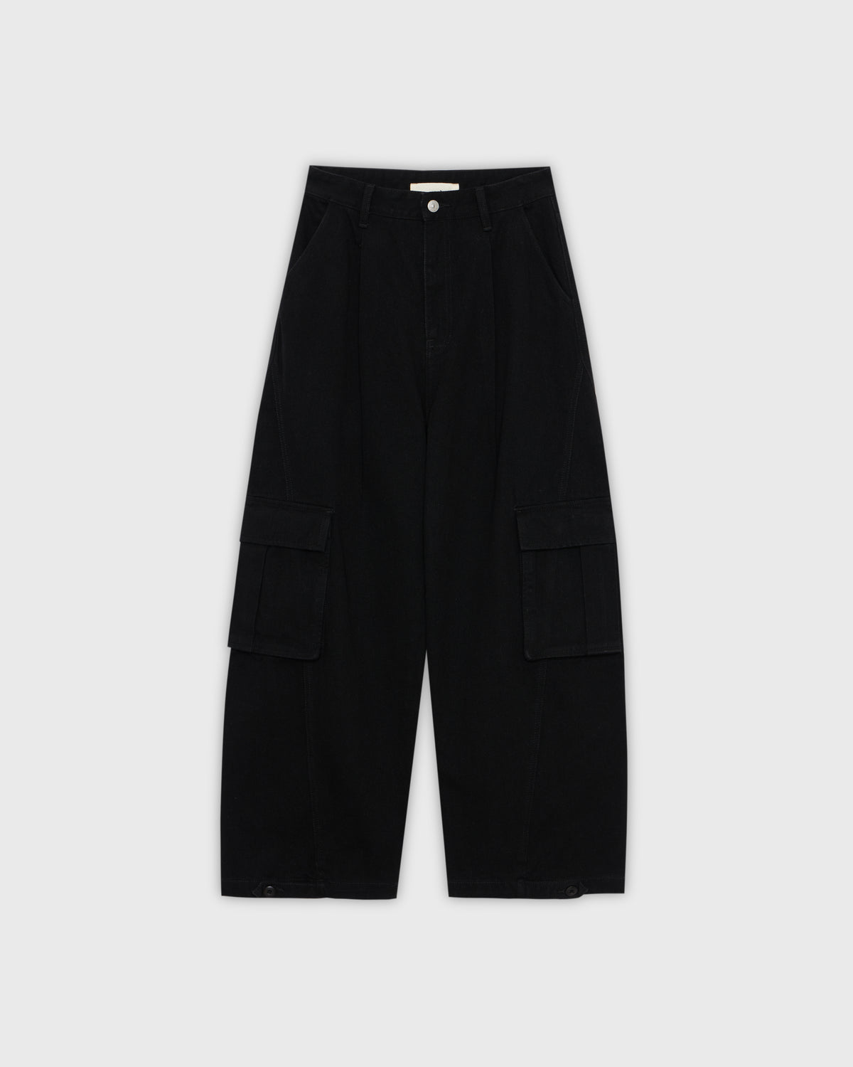 Wardrobe lll - AMR Barrel Cargo Pants in Black