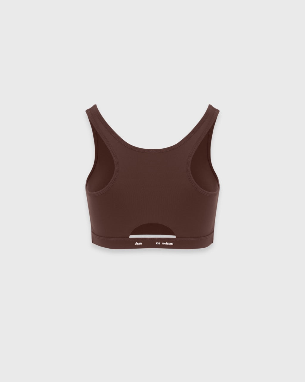 Athleisure Athletic Club - AMR Active Sleek Bra in Brown