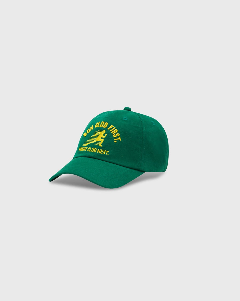 Athleisure Athletic Club - AMR Run Club Logo Cap in Green
