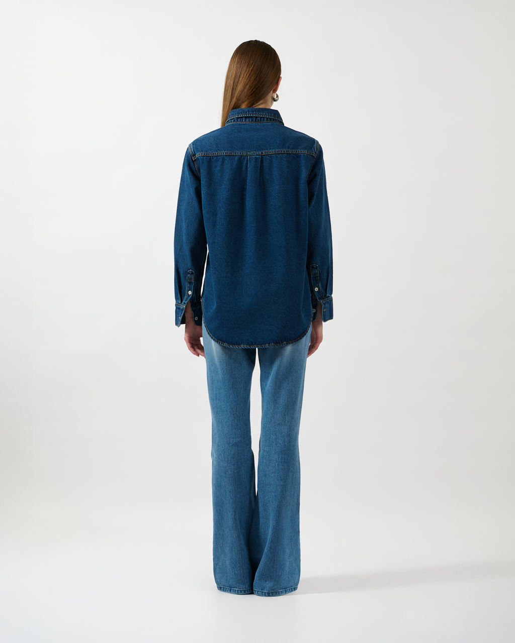 AMR DE SAISON - Essential Regular Fit Shirt in Indigo Denim