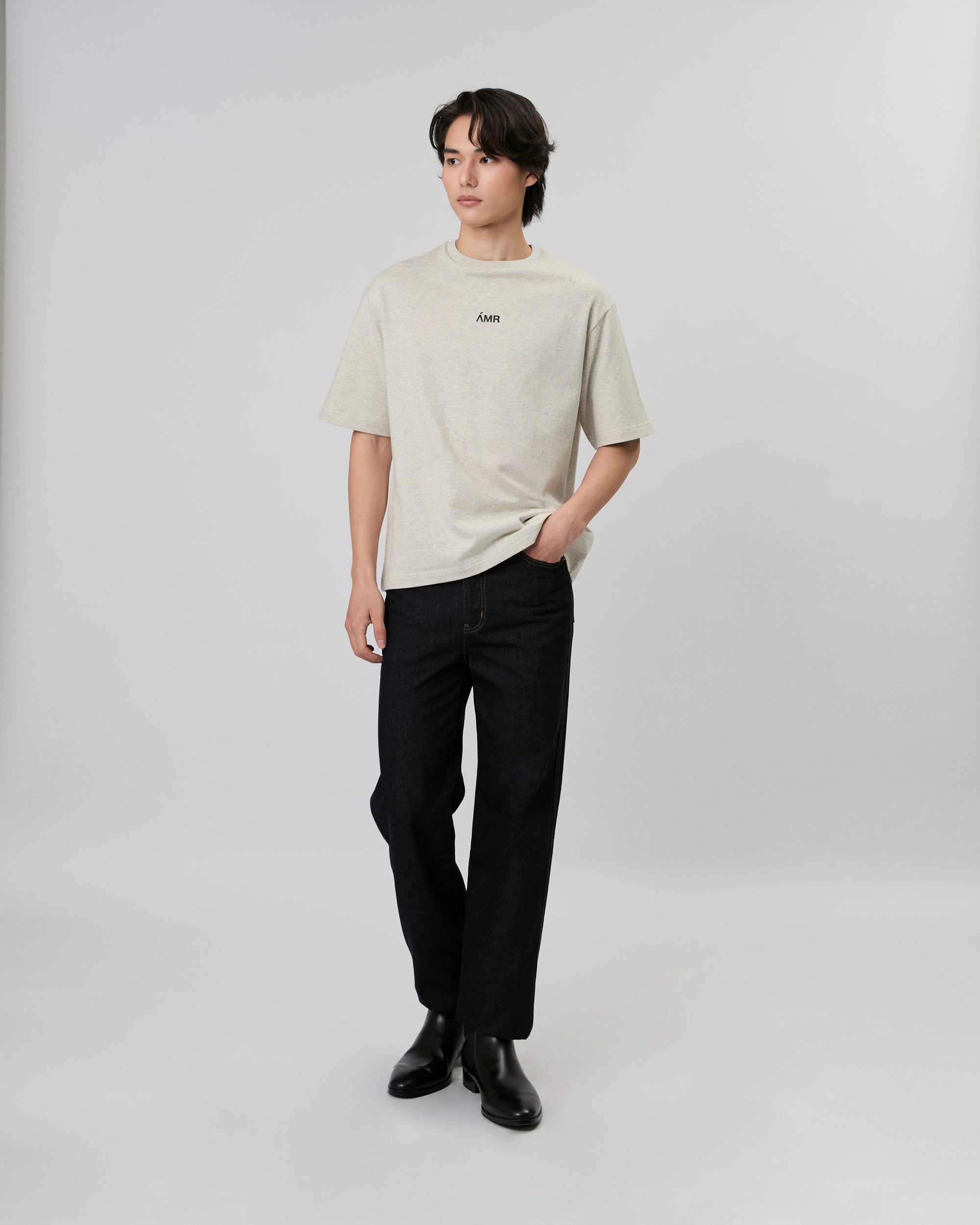 Decouvrir - AMR Mini Logo French Terry T-Shirt