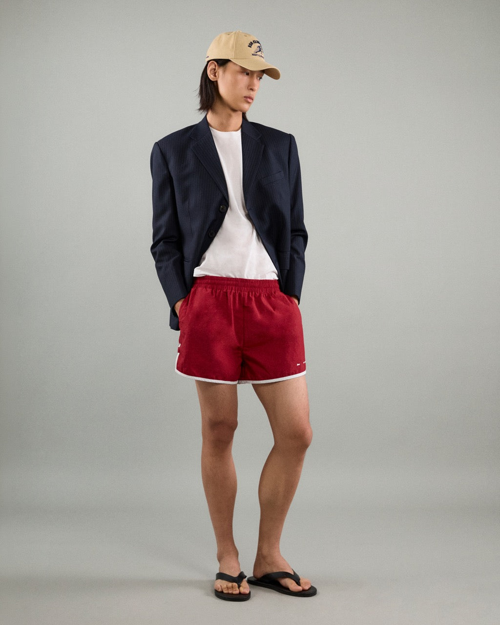 Athleisure Athletic Club - AMR Athleisure 90's Shorts in Red