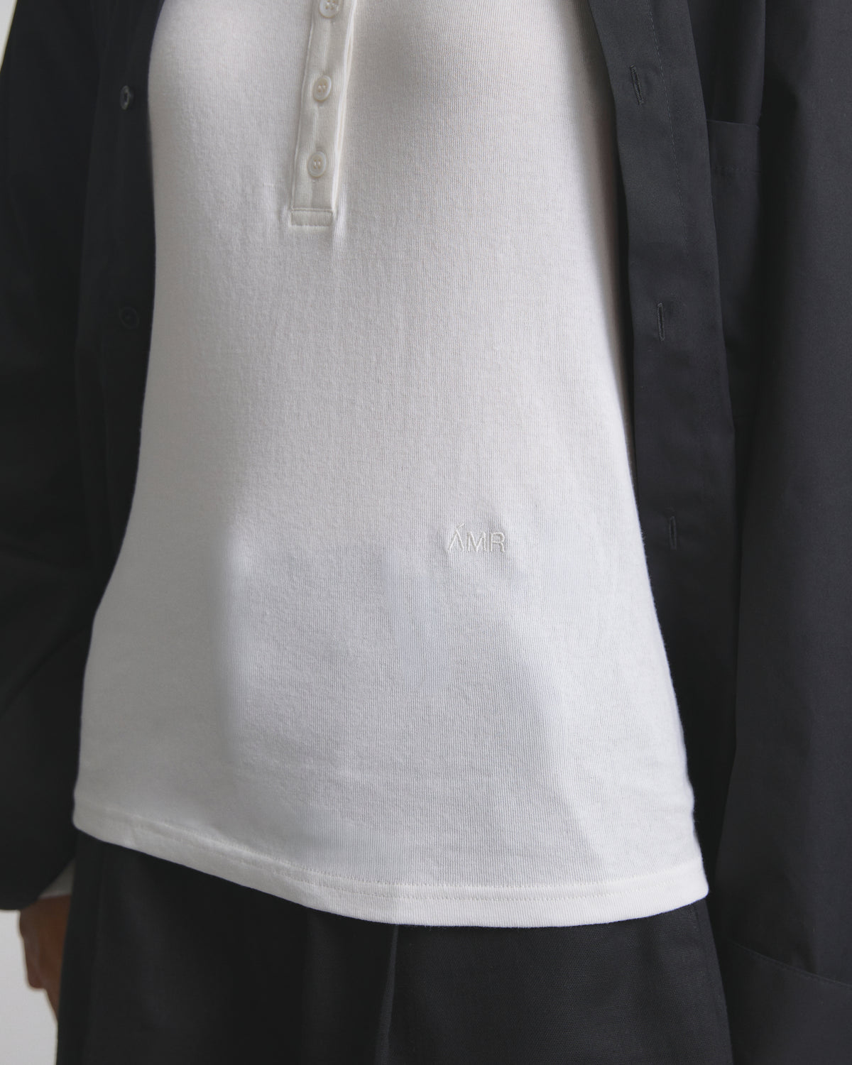 Wardrobe II - AMR Regular Shirt (MEN) in Black