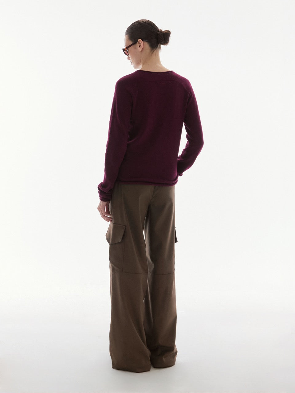 Wardrobe lll - AMR Tailored Cargo Pants in Brown