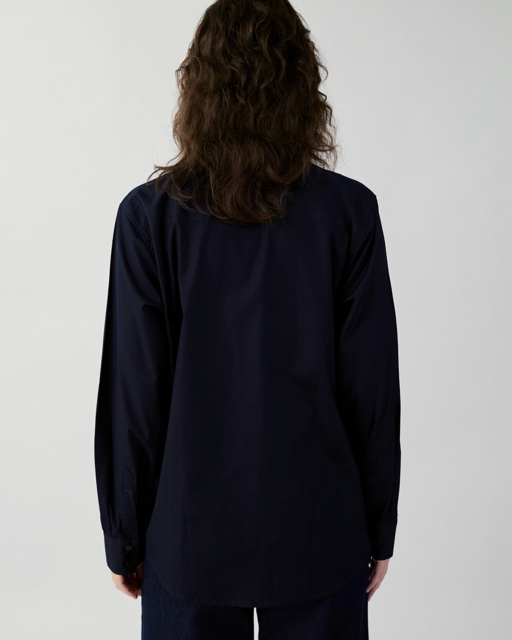 En Couleurs - Classic Oversized Shirt in Navy