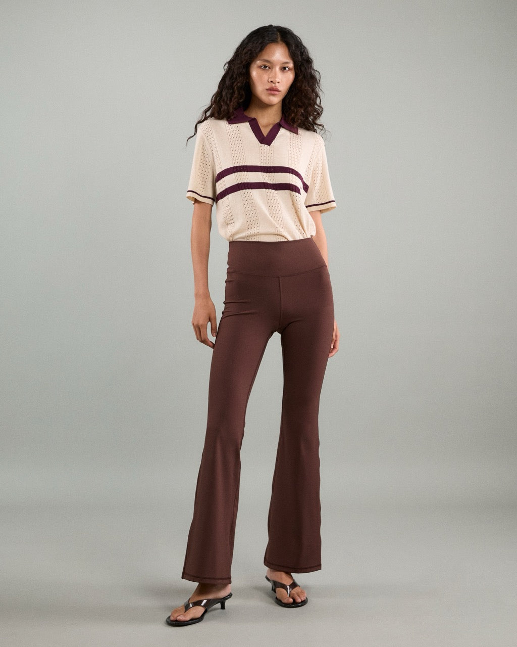 Athleisure Athletic Club - AMR Athleisure Polo Knit in Cream