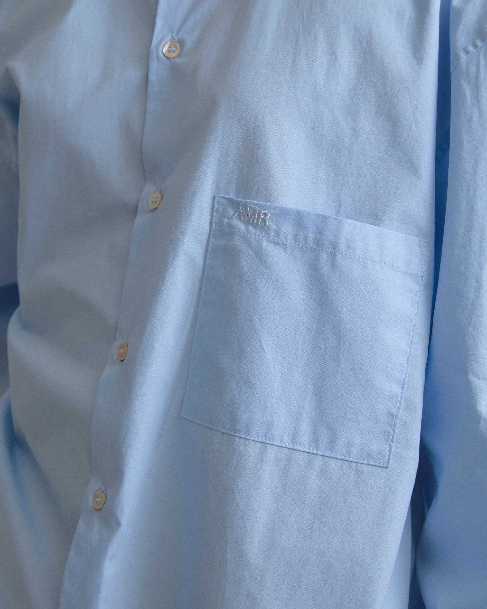 Wardrobe I - AMR Oversized Shirt in Light Blue