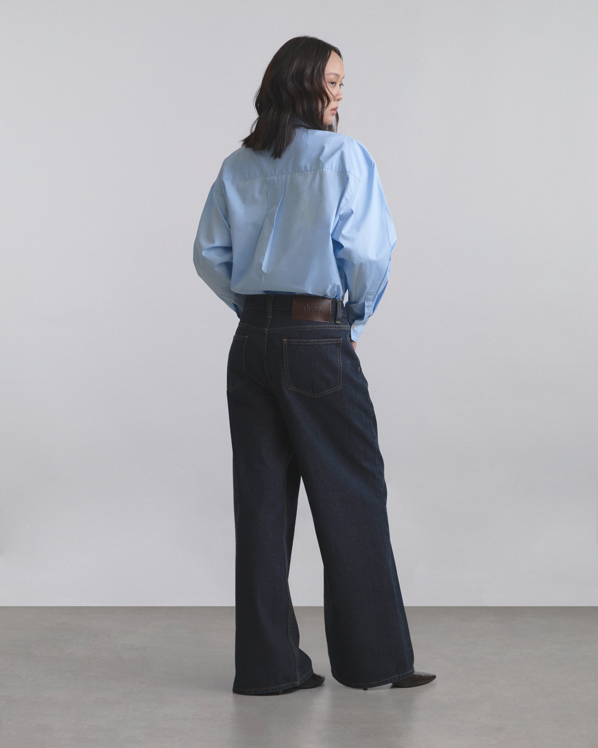 Wardrobe I - AMR Oversized Shirt in Light Blue