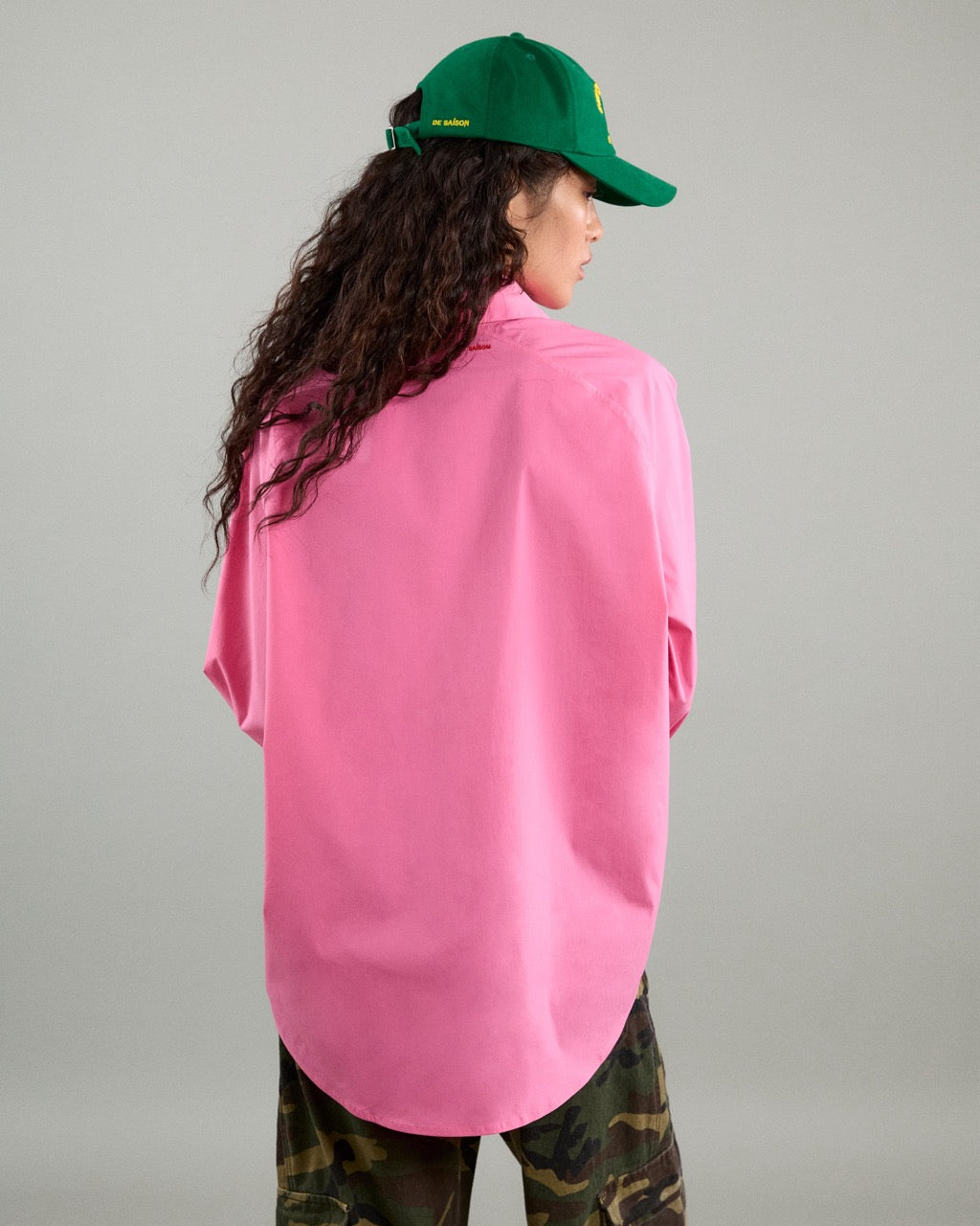 Athleisure Athletic Club - AMR Athleisure Overshirt in Pink