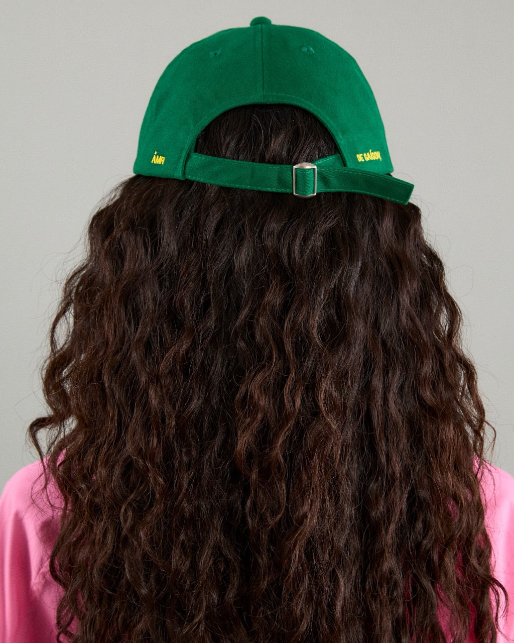 Athleisure Athletic Club - AMR Run Club Logo Cap in Green