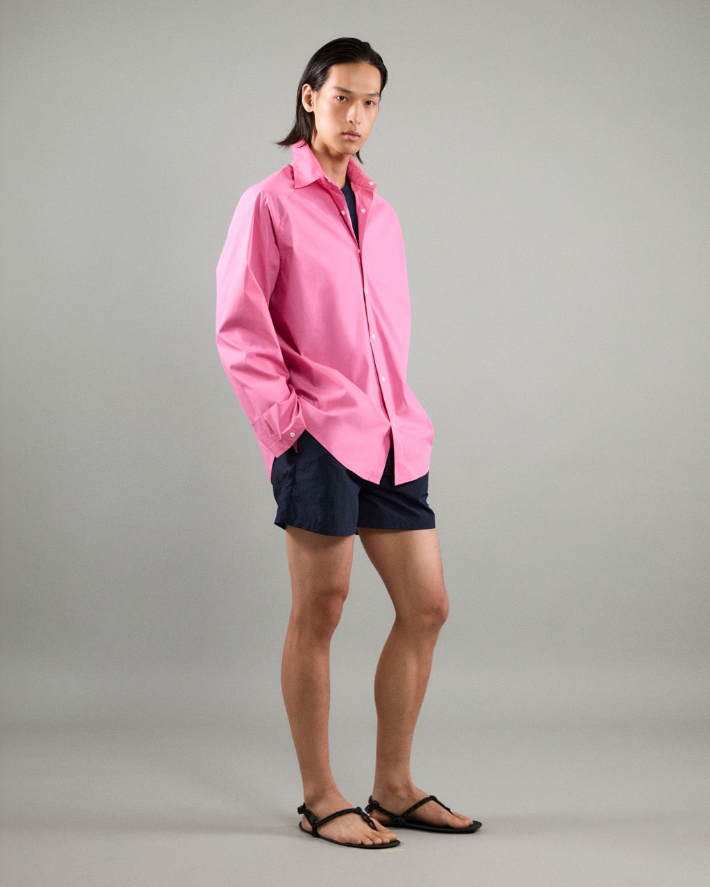 Athleisure Athletic Club - AMR Athleisure Overshirt in Pink