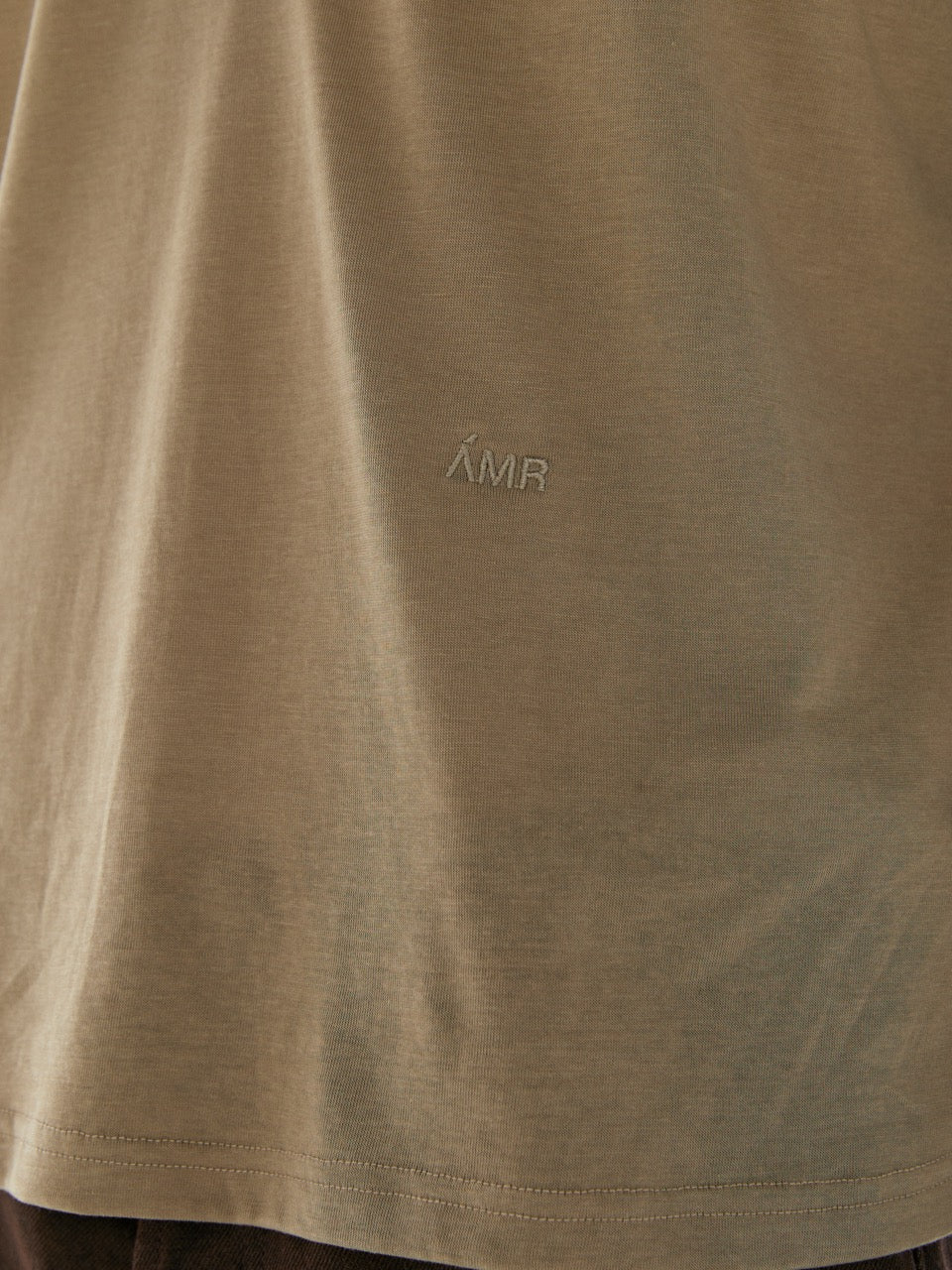 Le Fauve- AMR Cotton Lyocell Long-Sleeve Henley in Green
