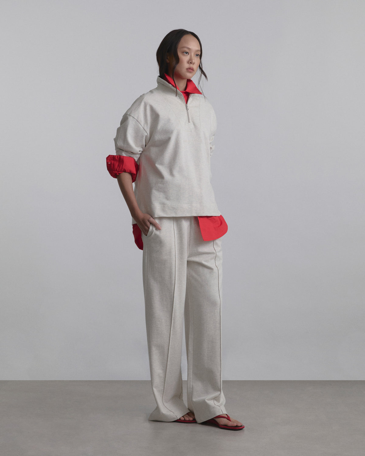Wardrobe II - AMR French Terry Pants in Grey