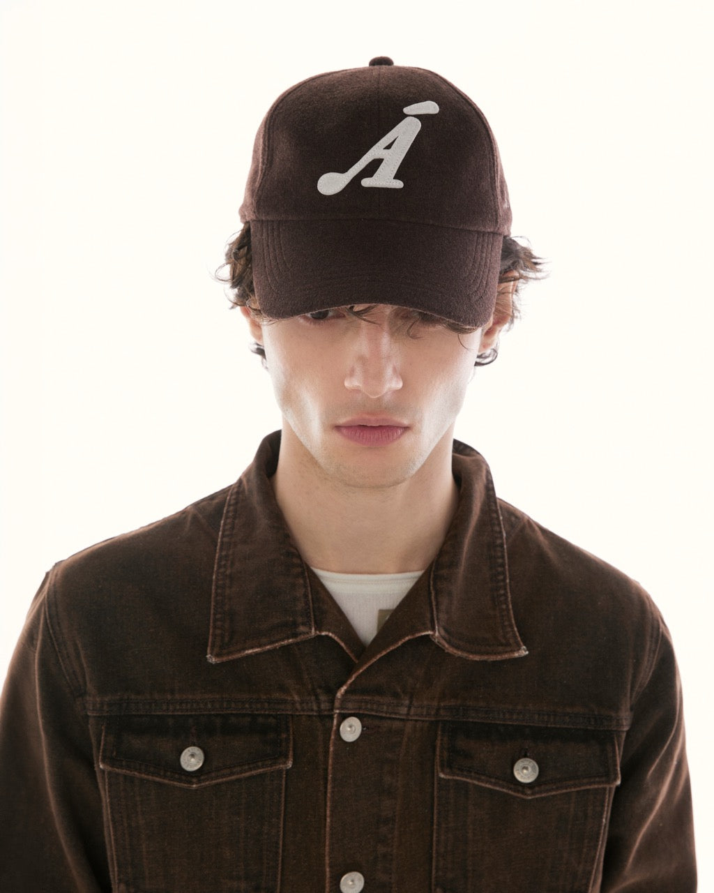 Le Fauve - AMR A Logo Cap in Brown