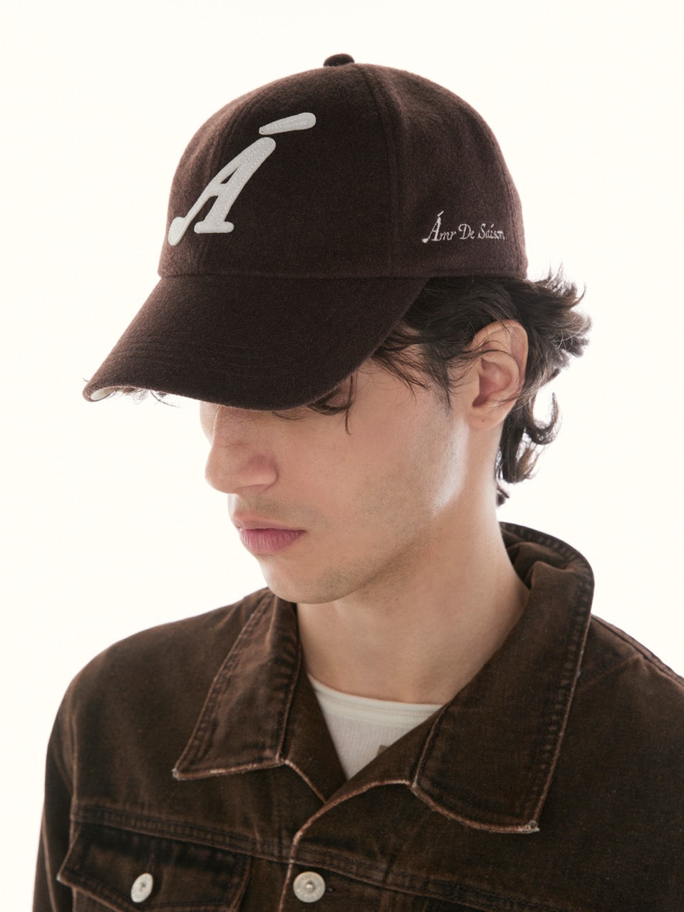 Le Fauve - AMR A Logo Cap in Brown