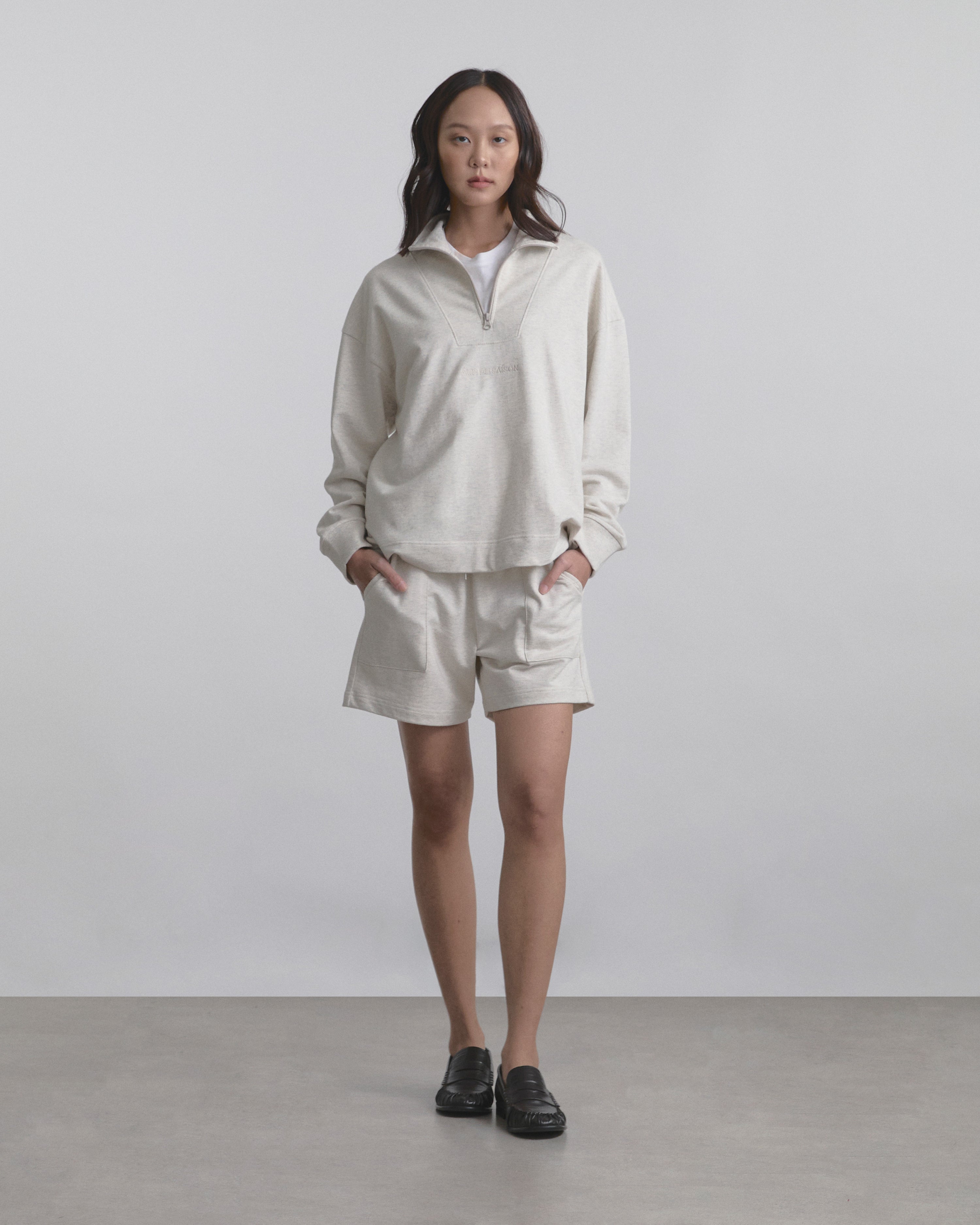 Wardrobe II - AMR French Terry Shorts in Grey