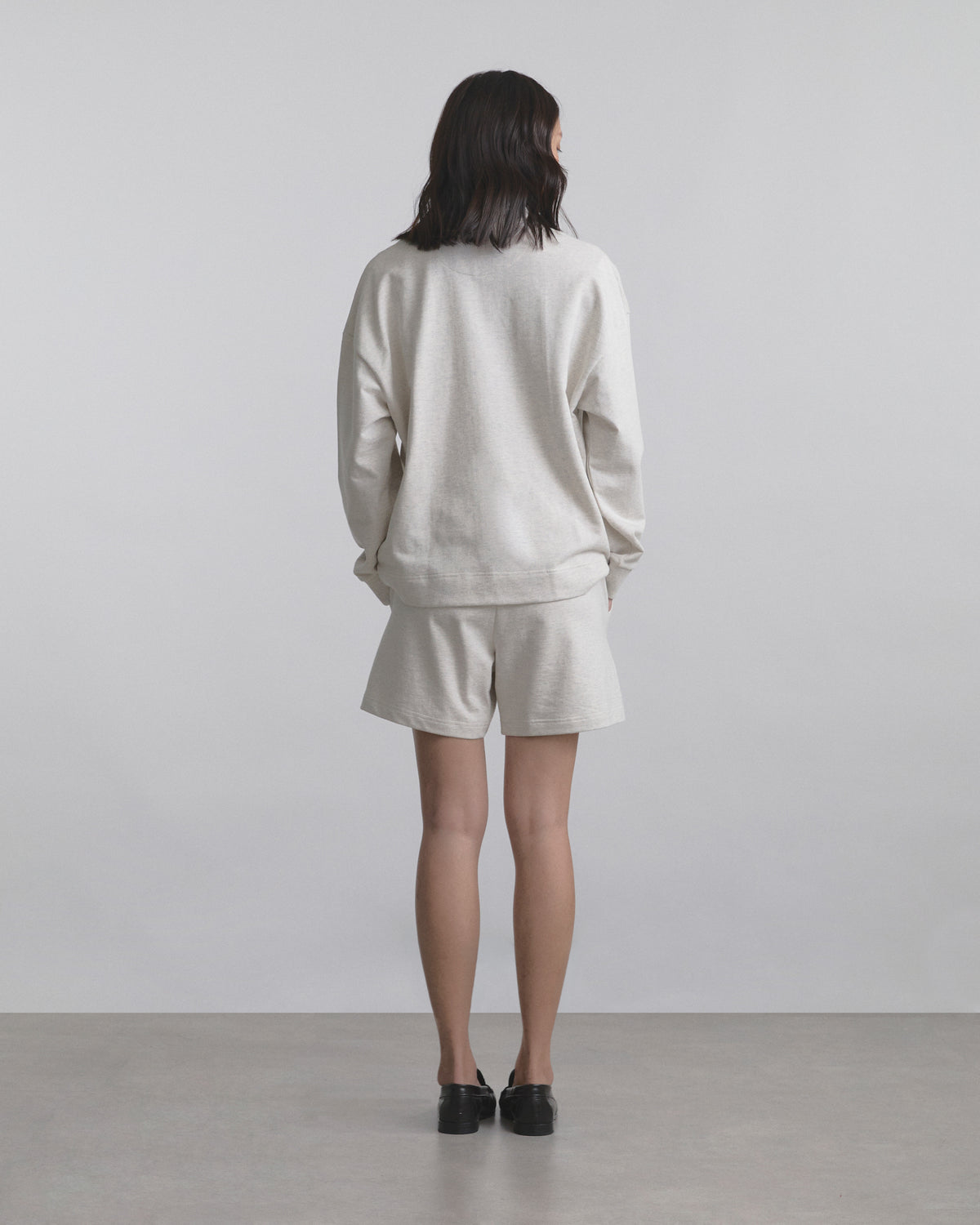 Wardrobe II - AMR French Terry Shorts in Grey