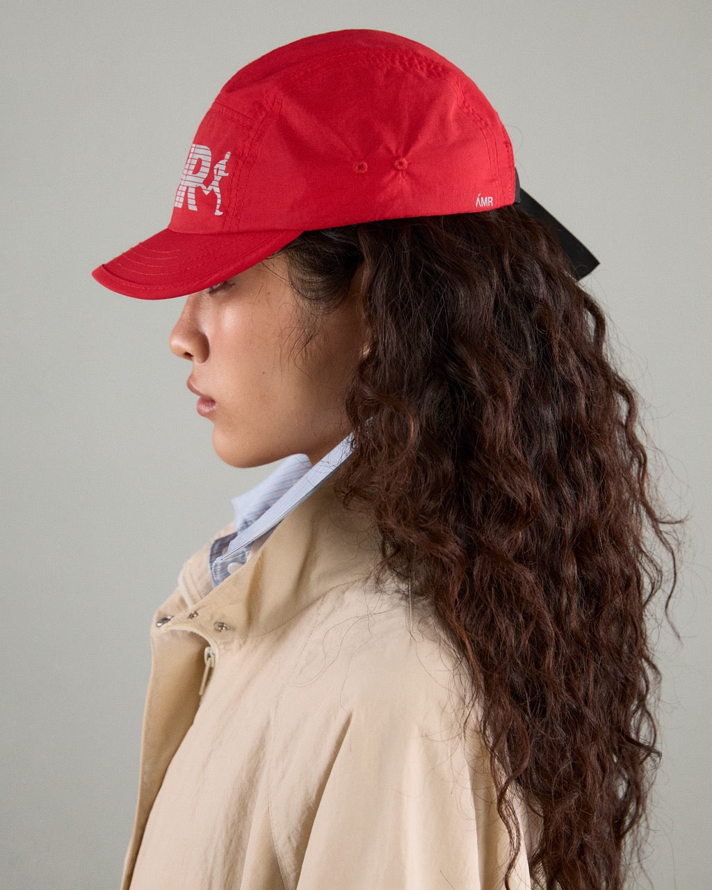 Athleisure Athletic Club - AMR Active Logo Cap in Red