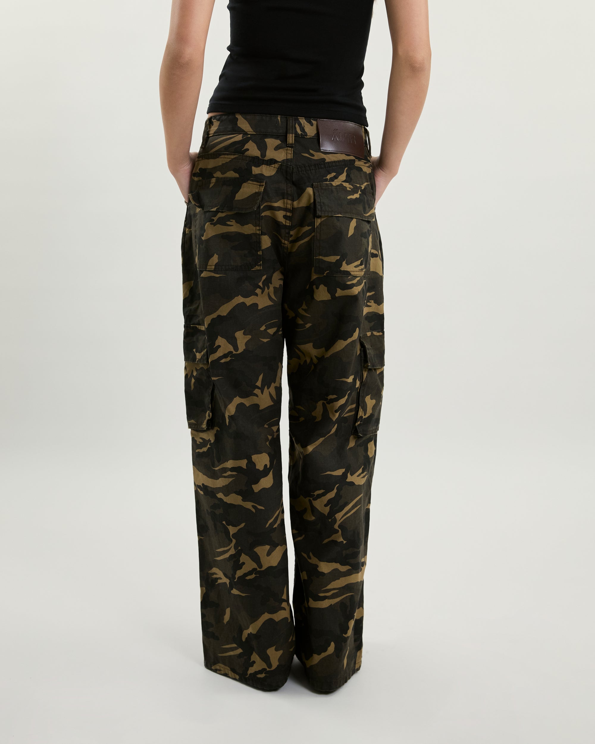 July Drop - Baggy Cargo - Camo in Olive Camo (Launch 18th JULY)