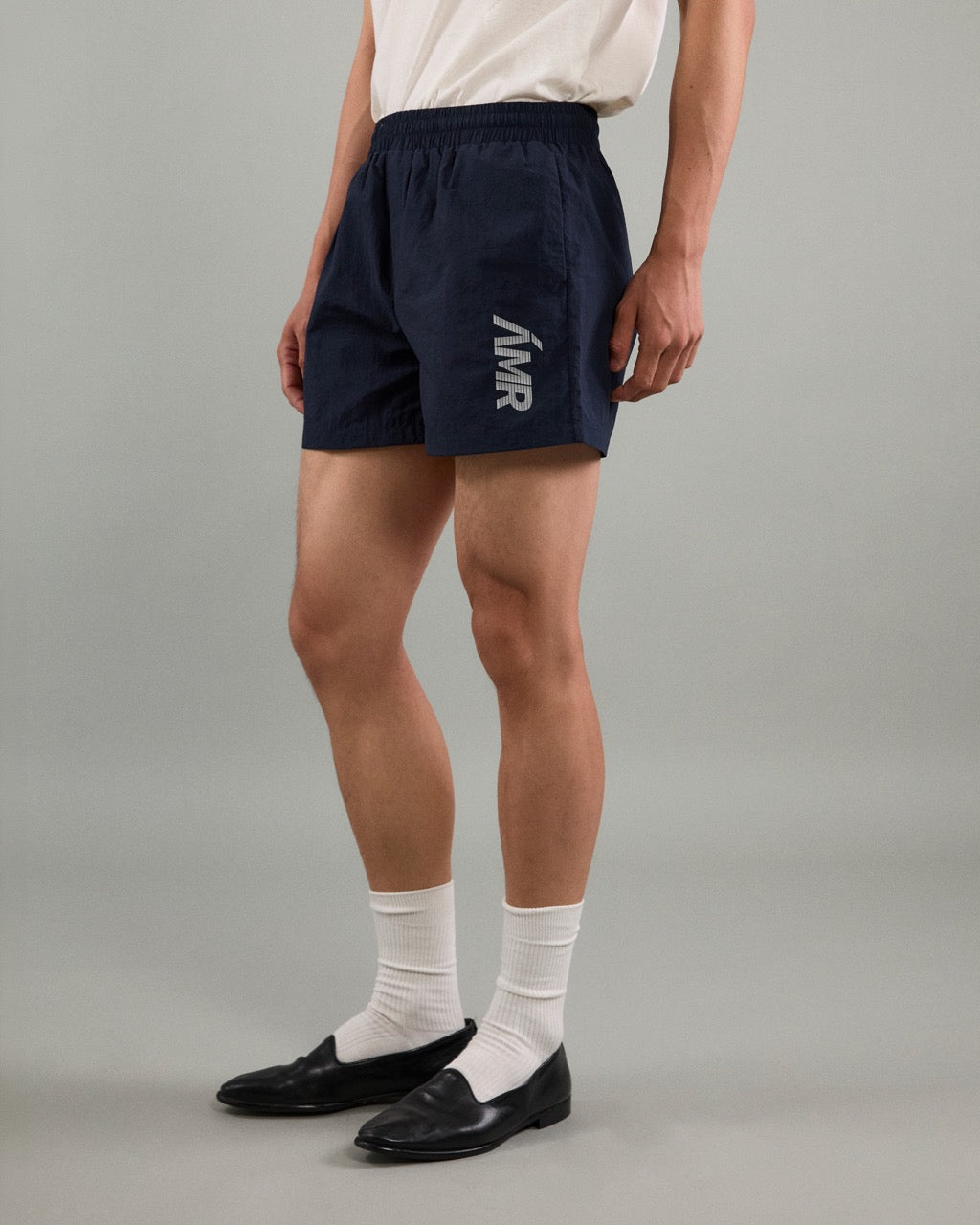 Athleisure Athletic Club - AMR Active Shorts in Navy Blue