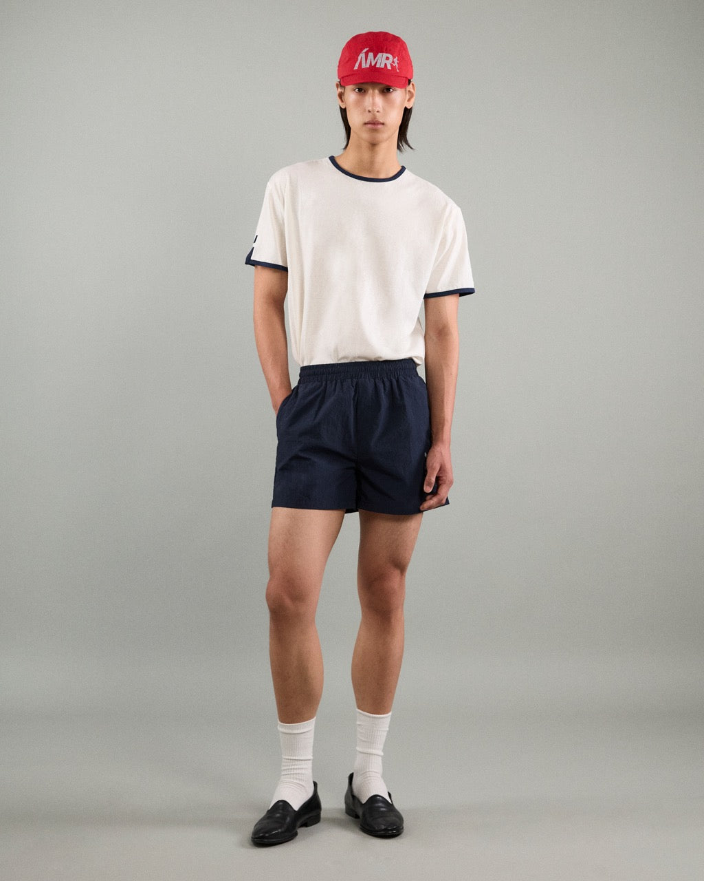 Athleisure Athletic Club - AMR Active Shorts in Navy Blue