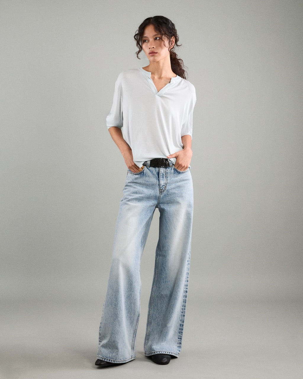 AMR DE SAISON - AMR 90s Baggy Jeans in Acid Wash