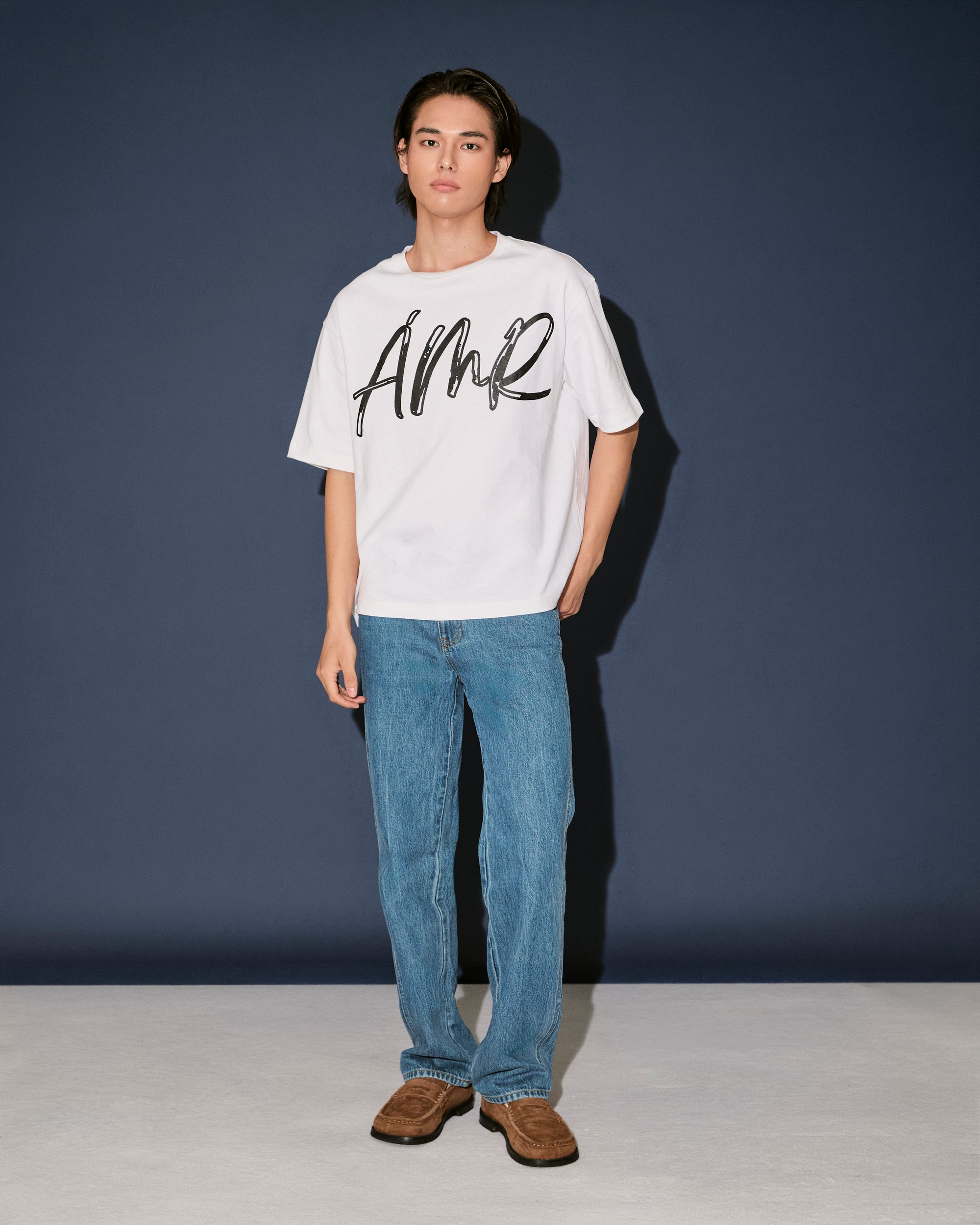New Urban Drop - Boyfriend Jeans (MEN) in Medium Blue Wash