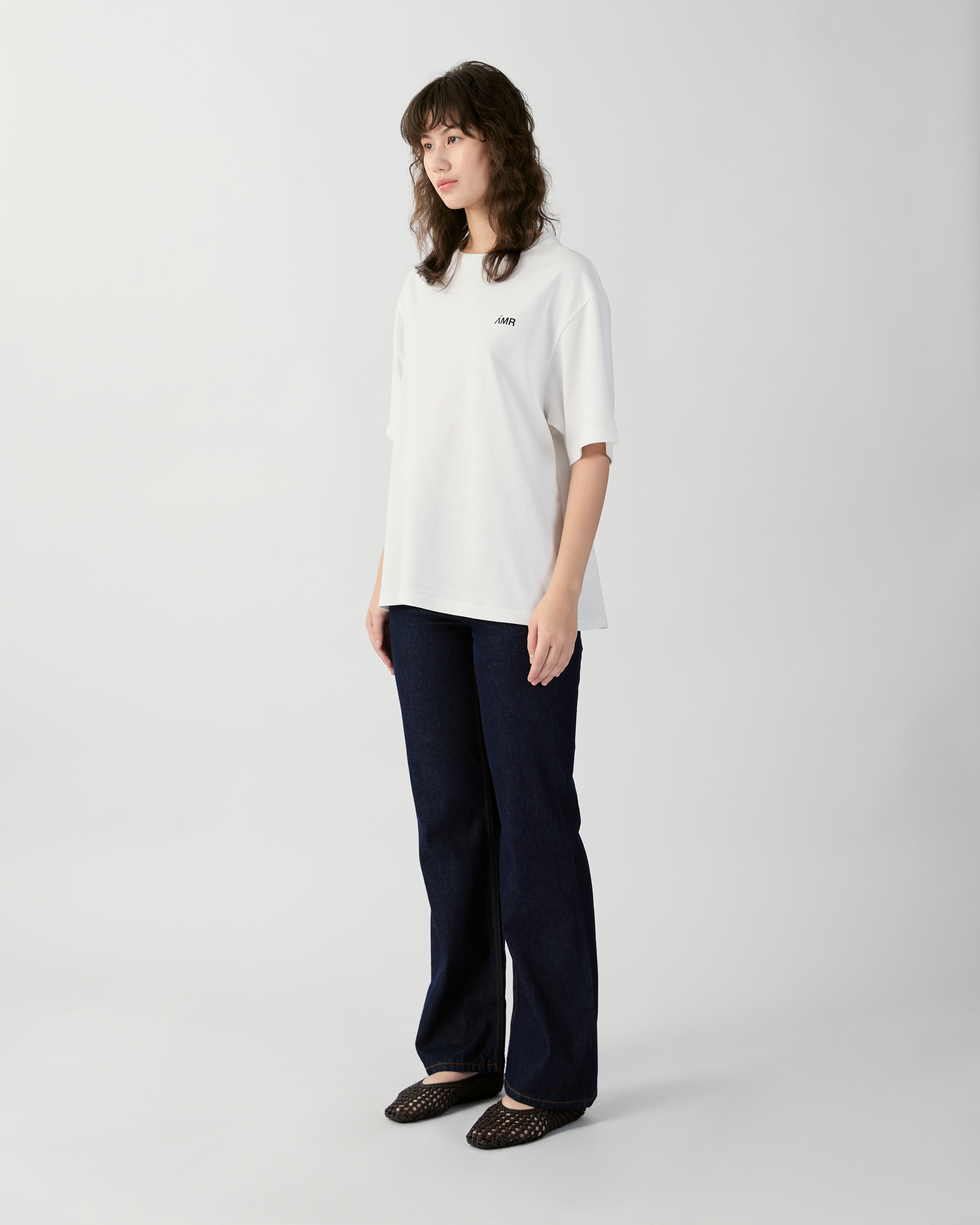 En Couleurs - AMR DE SAISON Bold T-Shirt in White