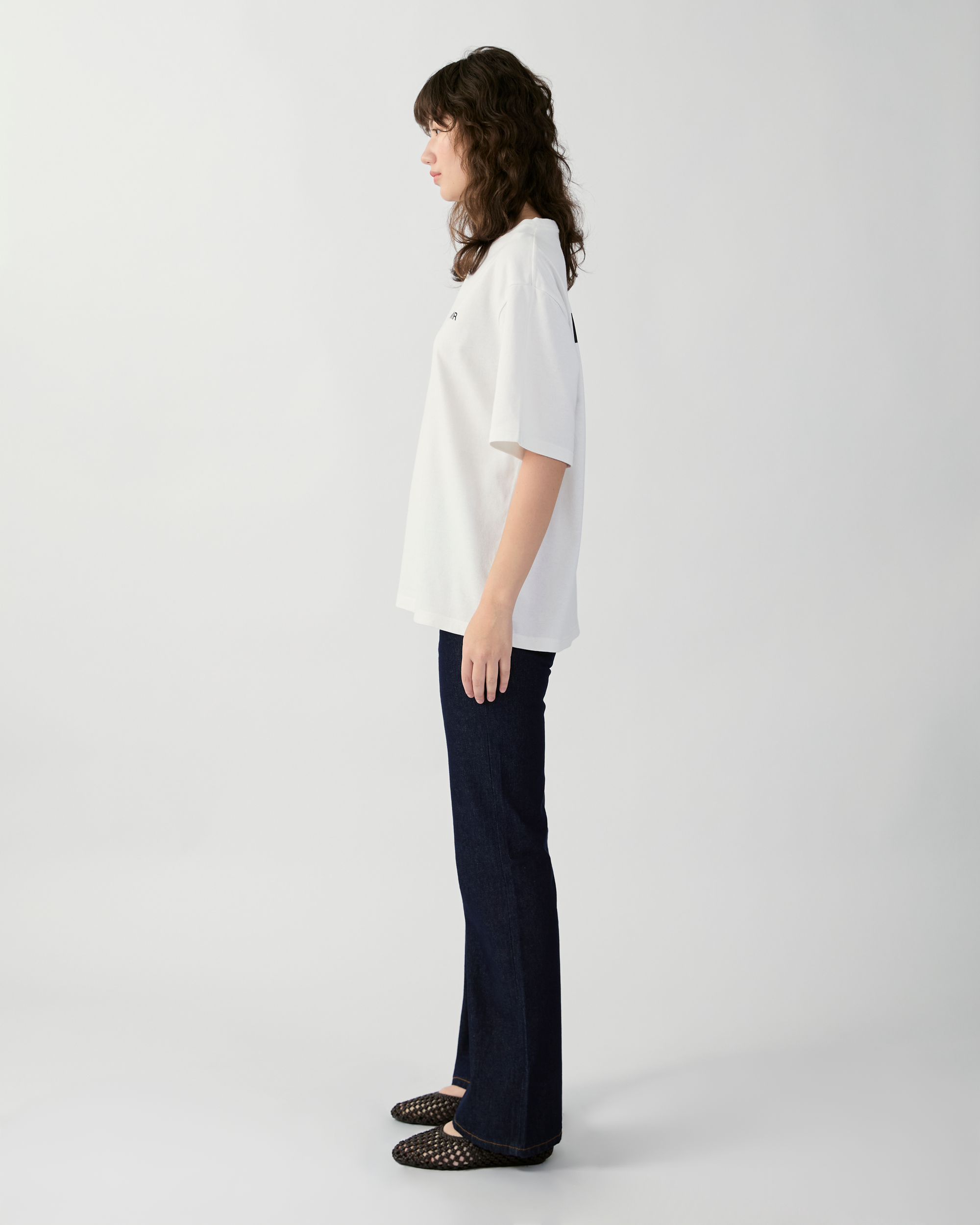 En Couleurs - AMR Low Rise Bootcut Jeans (Women) in Raw Denim