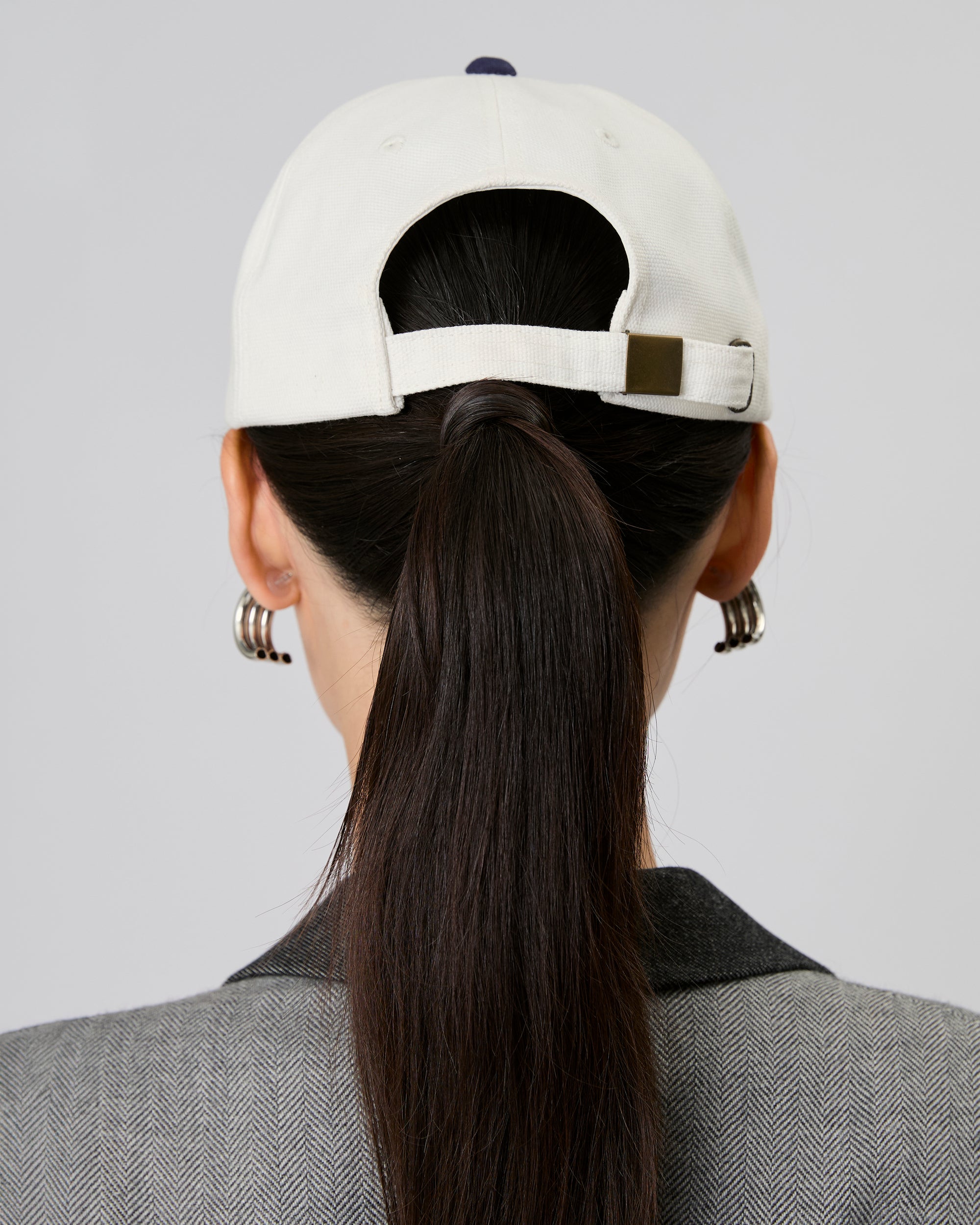 New Urban Drop - AMR LA Cap in White Navy