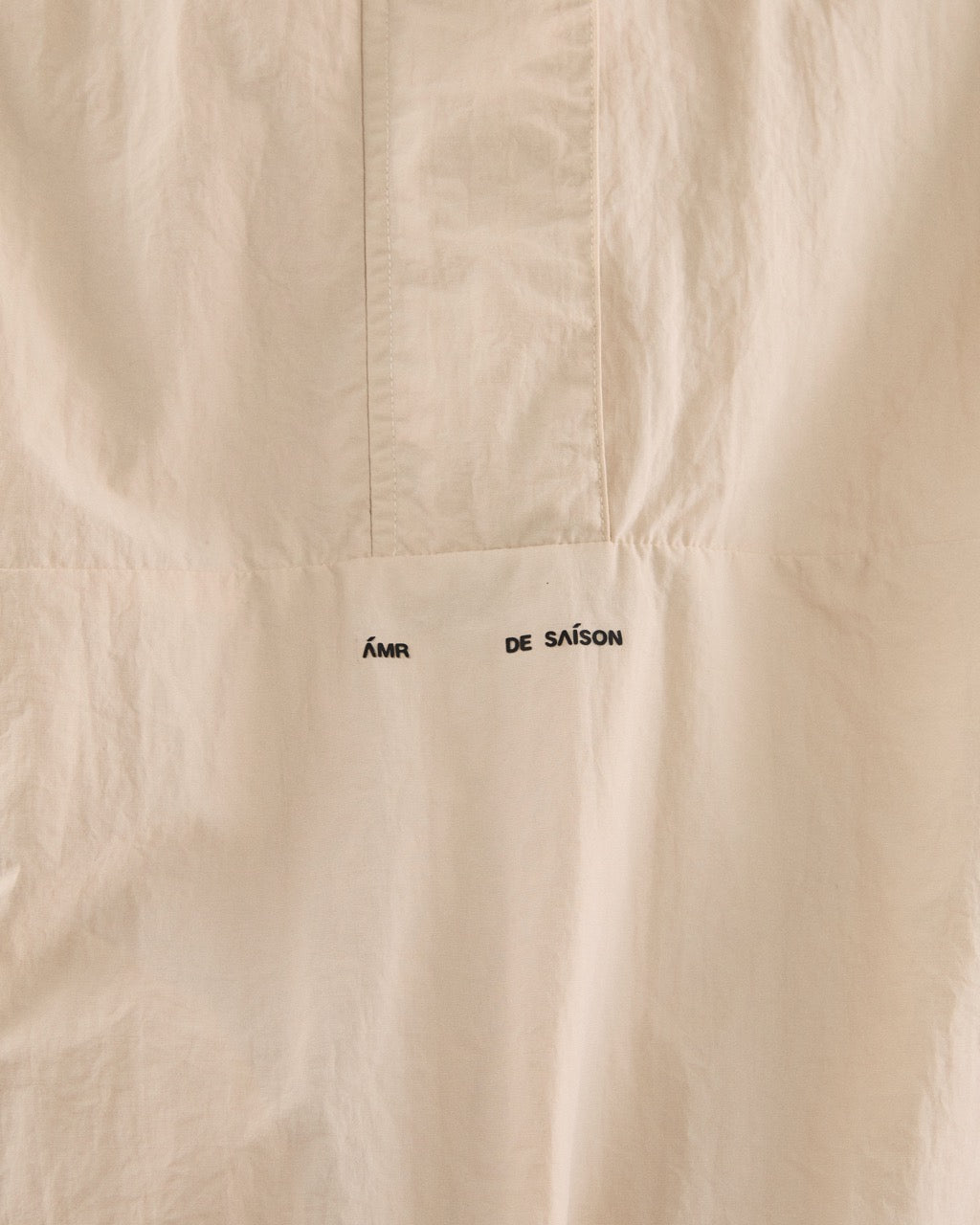 Athleisure Athletic Club - AMR Lightweight Track Pullover in Cream